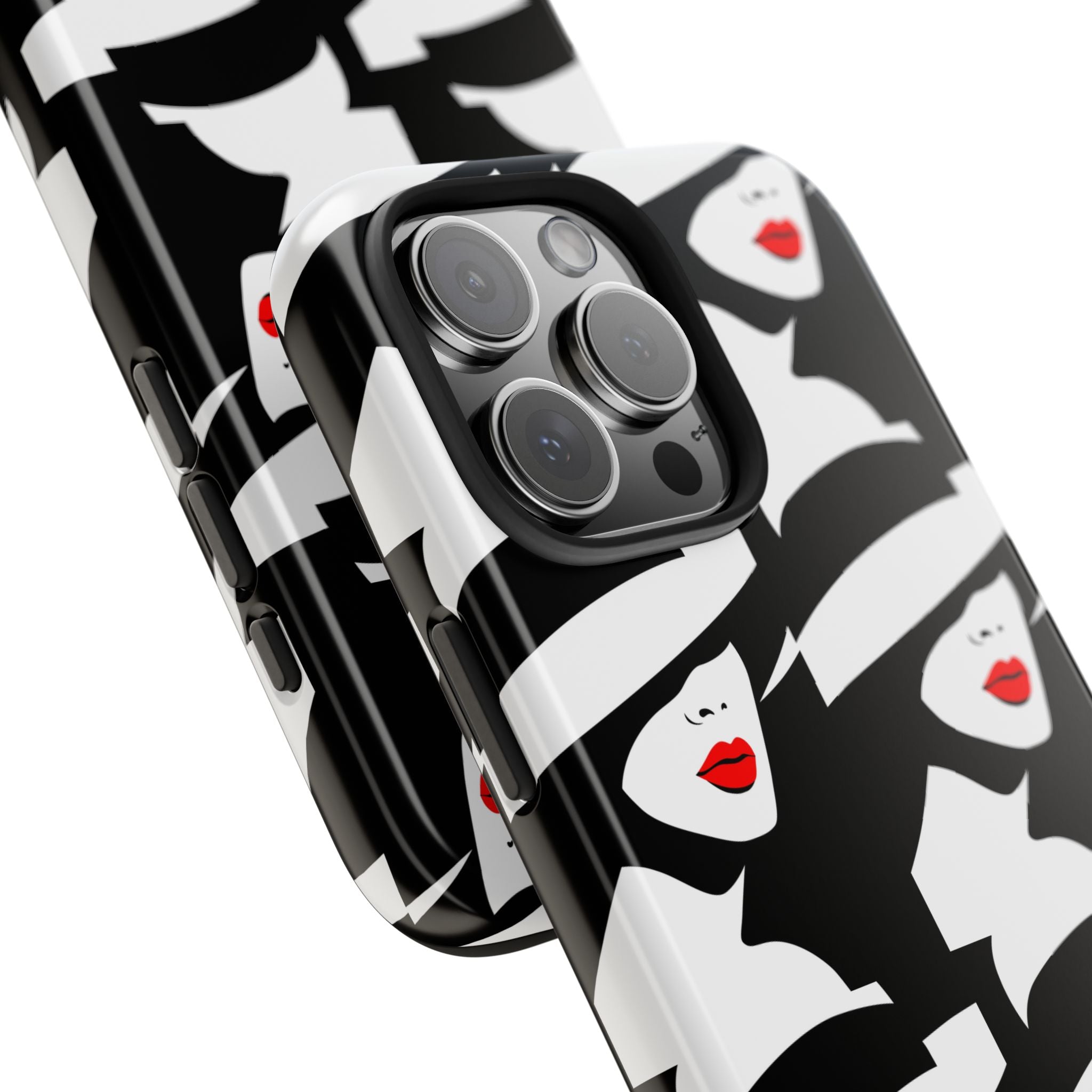 Retro Chic Tough Phone Case