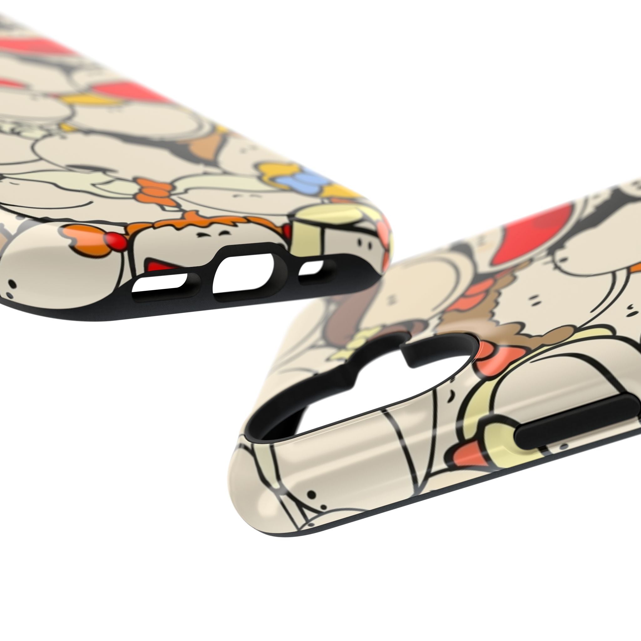 Cartoon Faces Impact-Resistant Phone Case