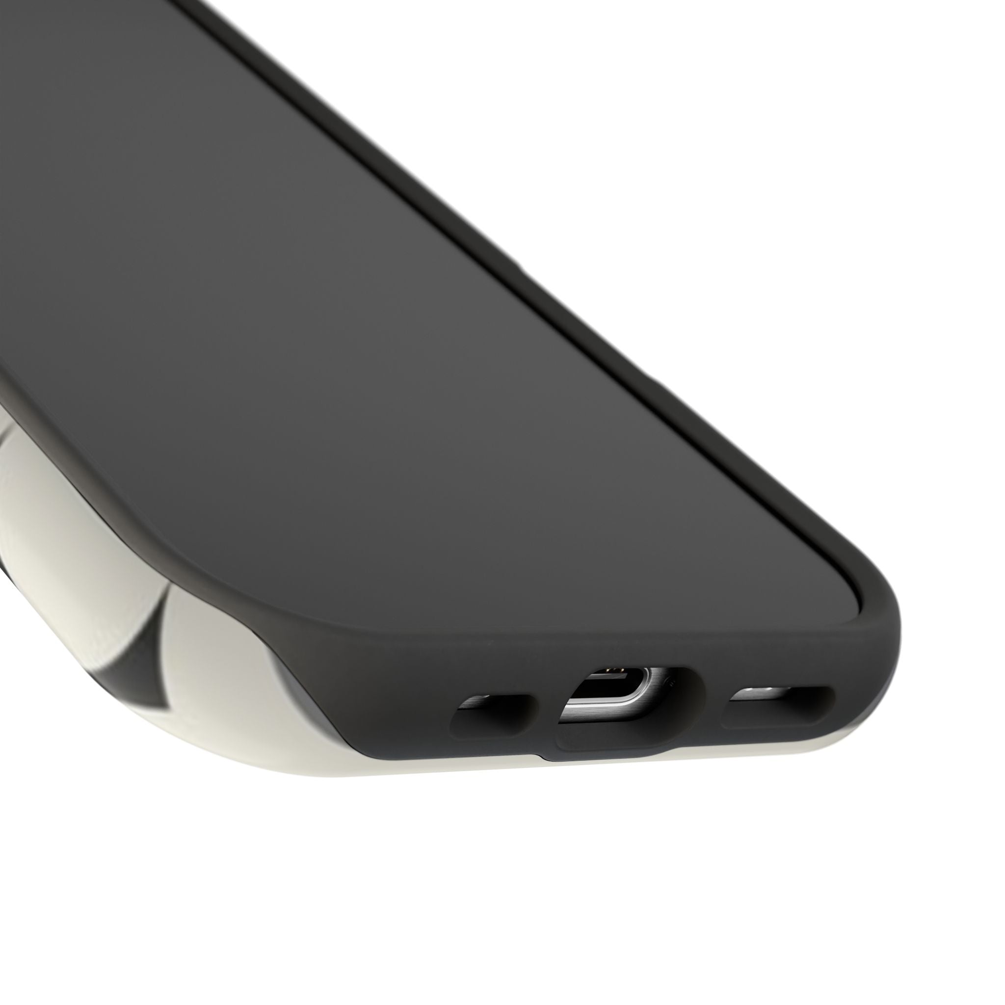Black and White Design Impact-Resistant Case