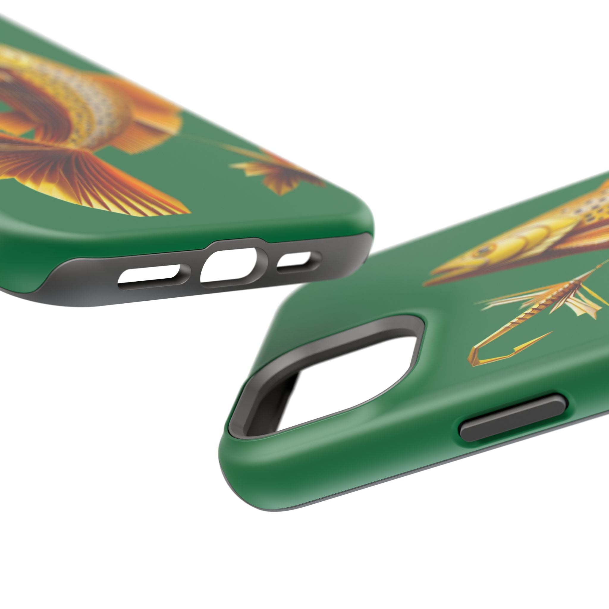 Impact Resistant Phone Case,  Lucky Charm Fish, Outdoor Enthusiast Gift