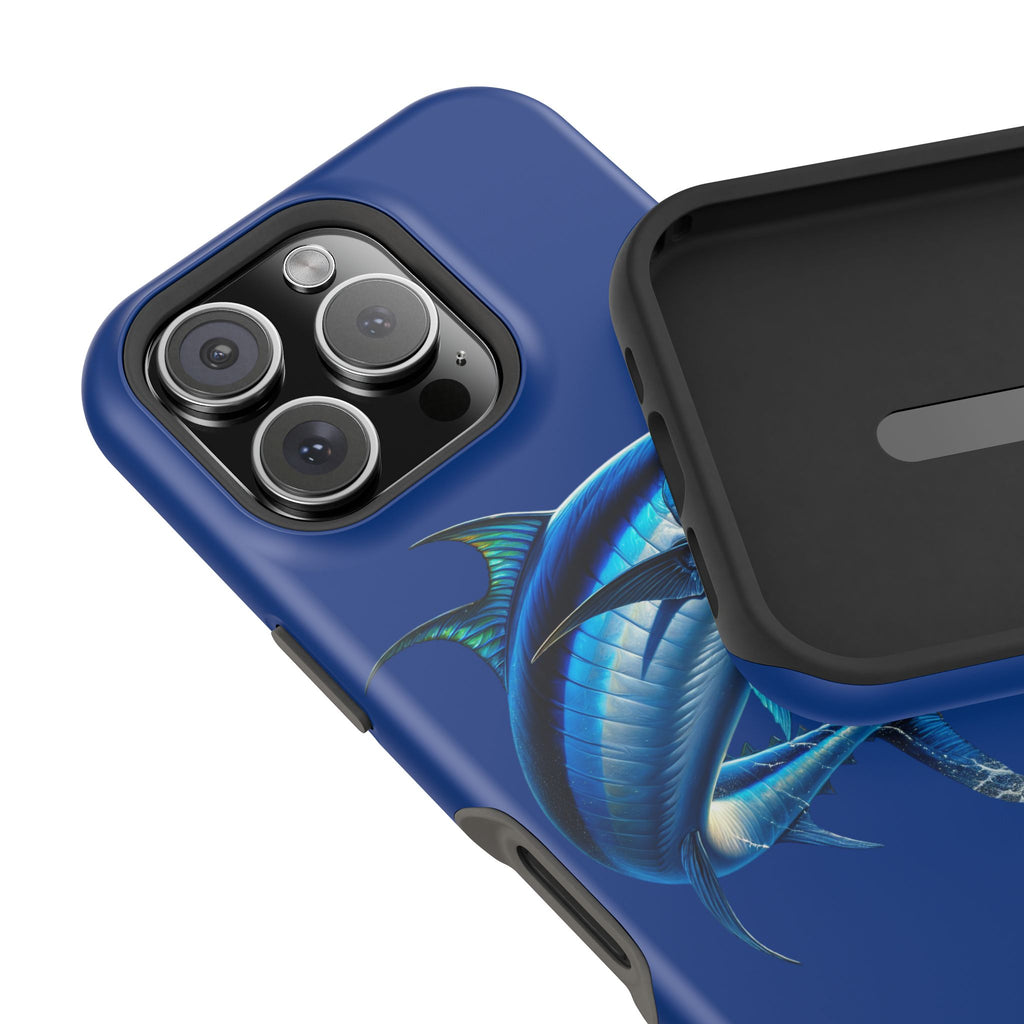 Impact Resistant Phone Case - Blue Fin