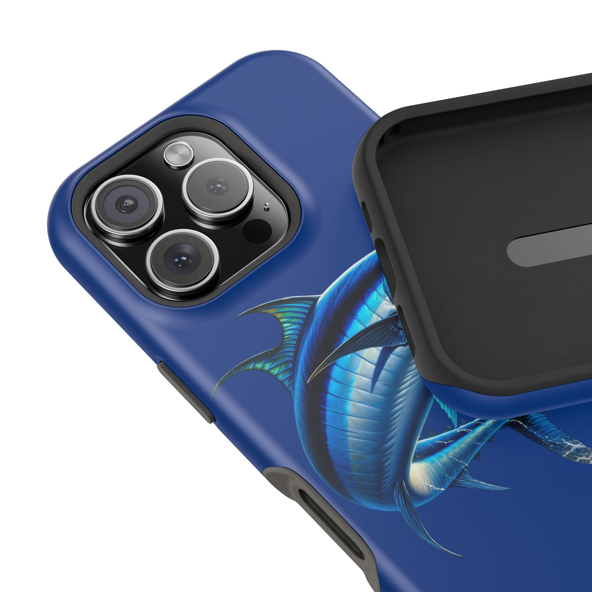 Impact Resistant Phone Case - Blue Fin
