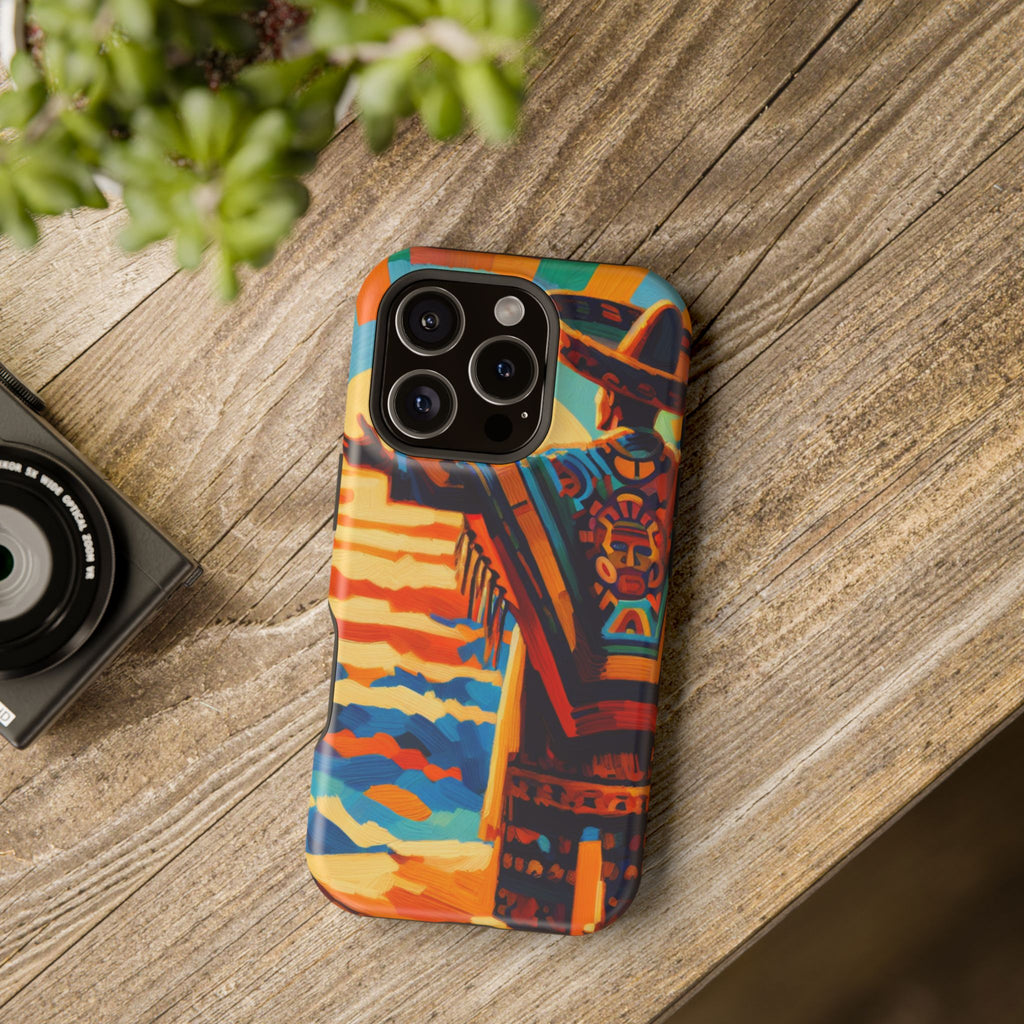 Impact Resistant Phone Case Sombrero Man Art