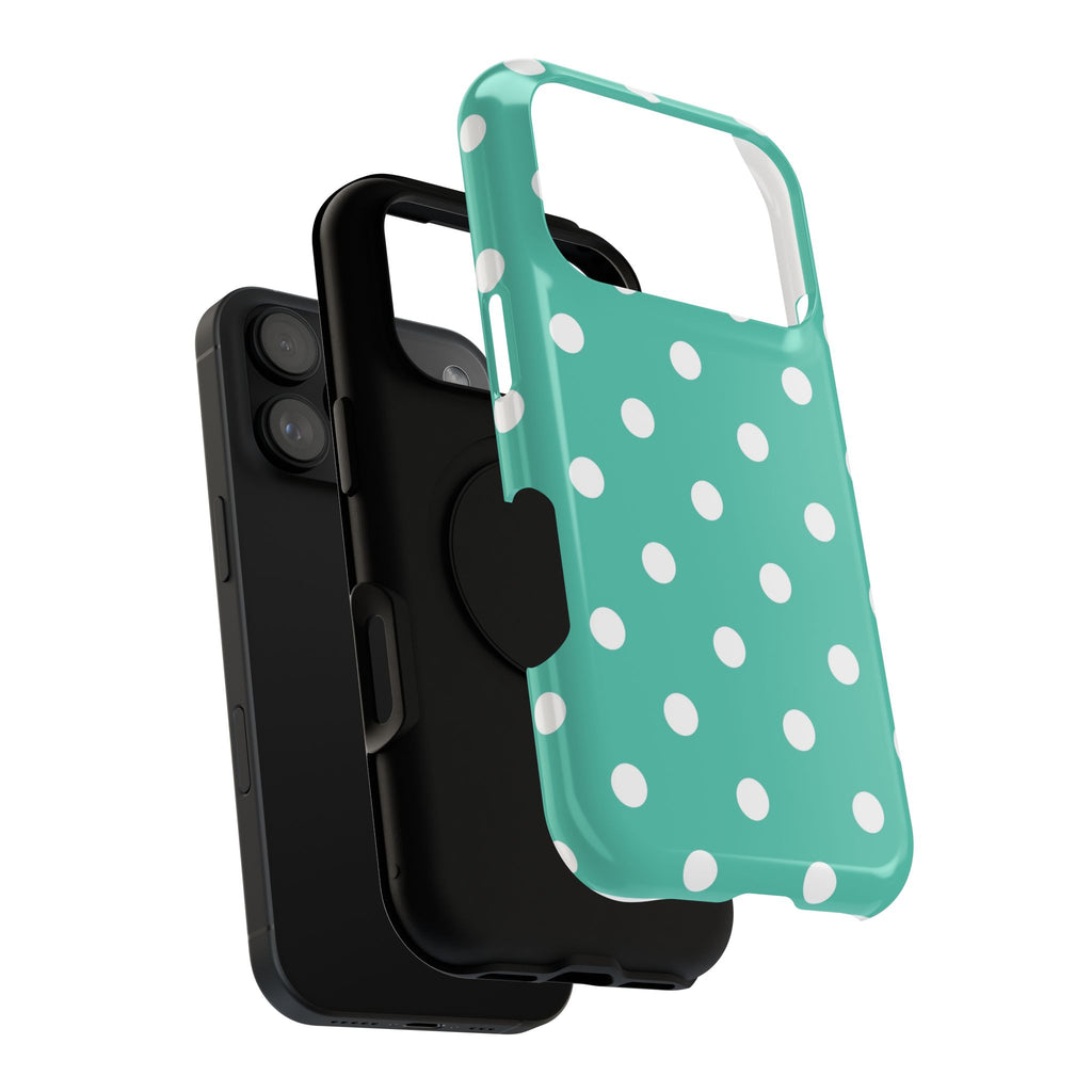 Polka Dot Phone Case - Impact-Resistant
