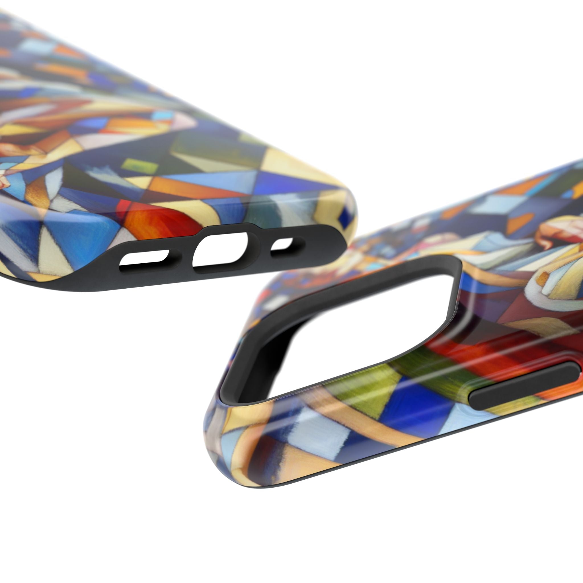 Impact Resistant Phone Case - Beautiful Woman Abstract Design