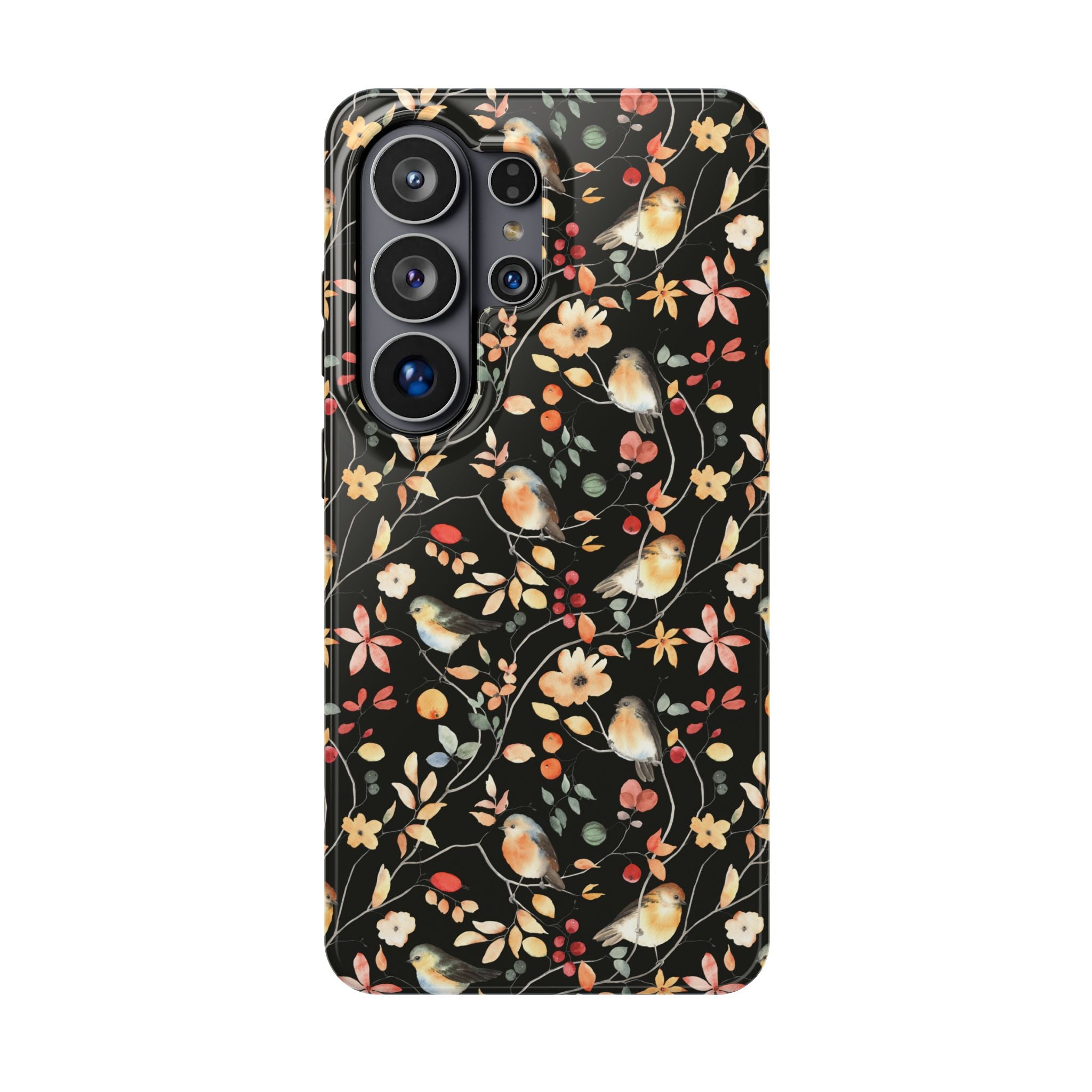 Floral Impact-Resistant Phone Case