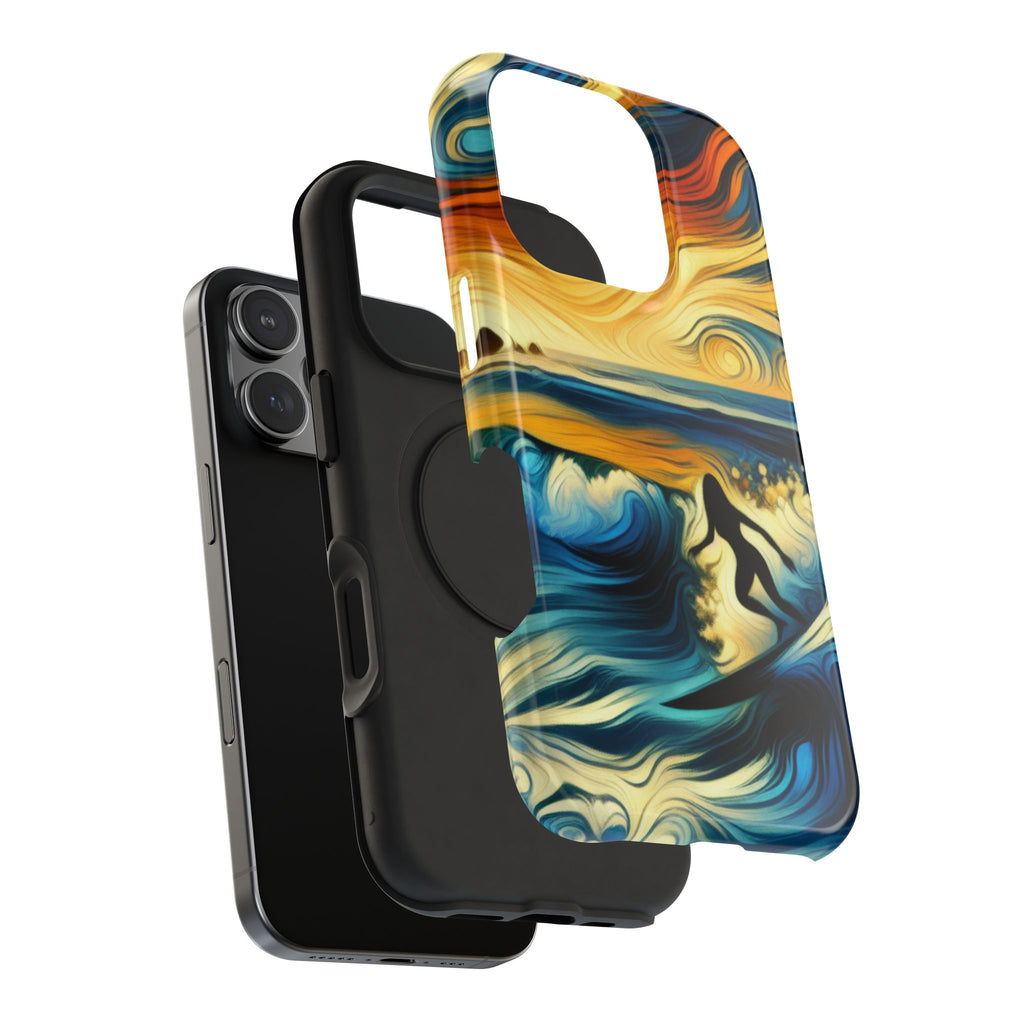 Phone Case - Surfing Girl Impact Resistant