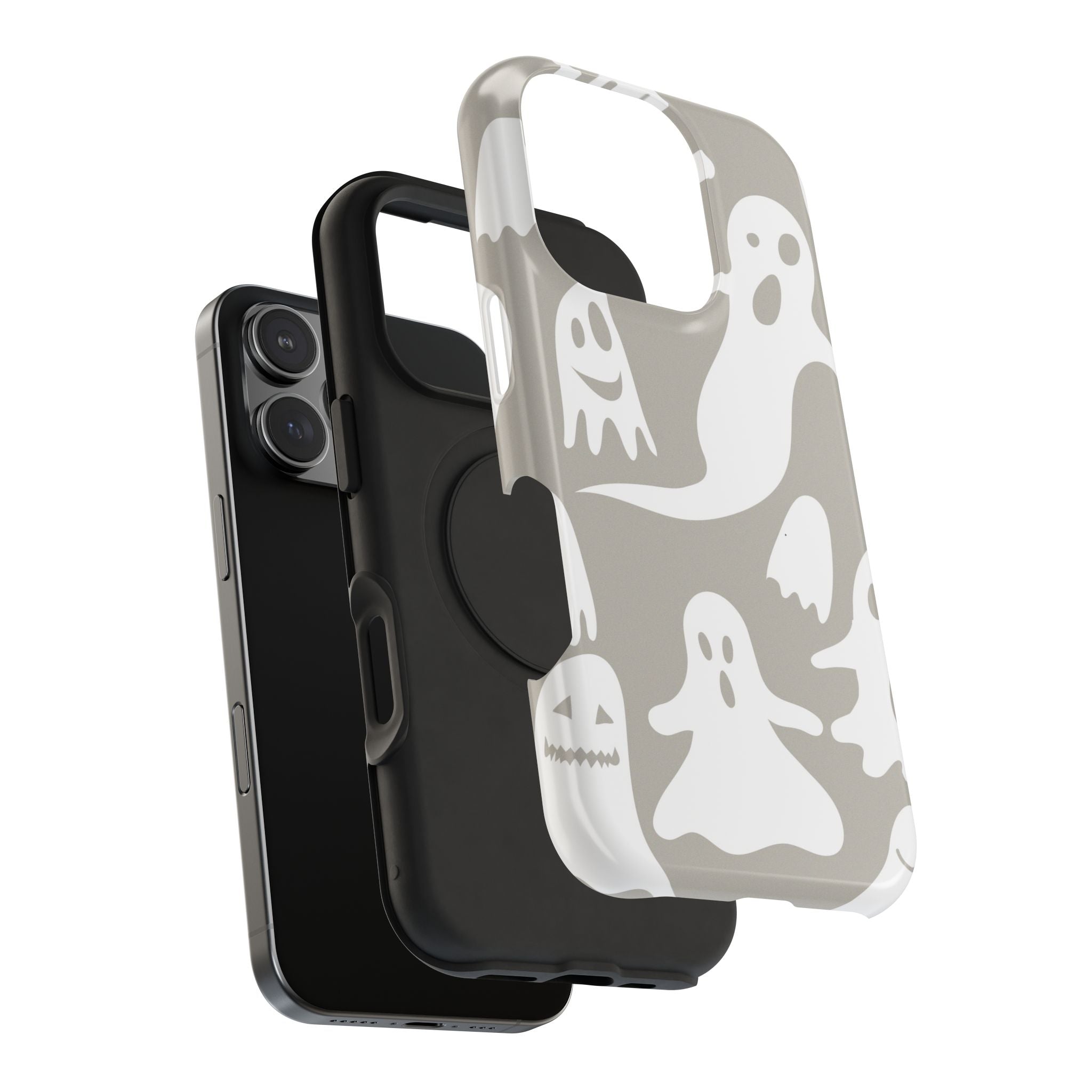 Cute Ghost Phone Case, Impact-Resistant