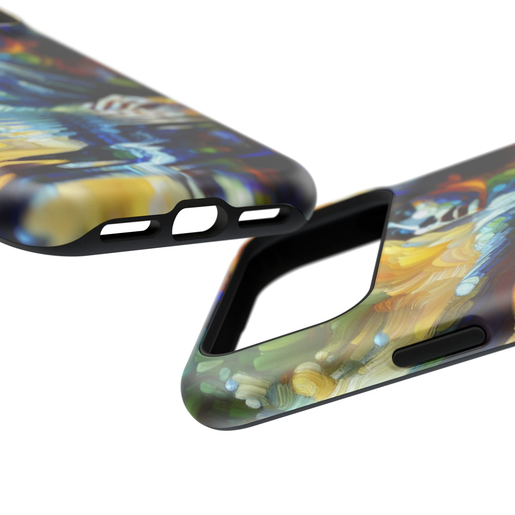 Abstract Woman Impact Resistant Phone Tough Case