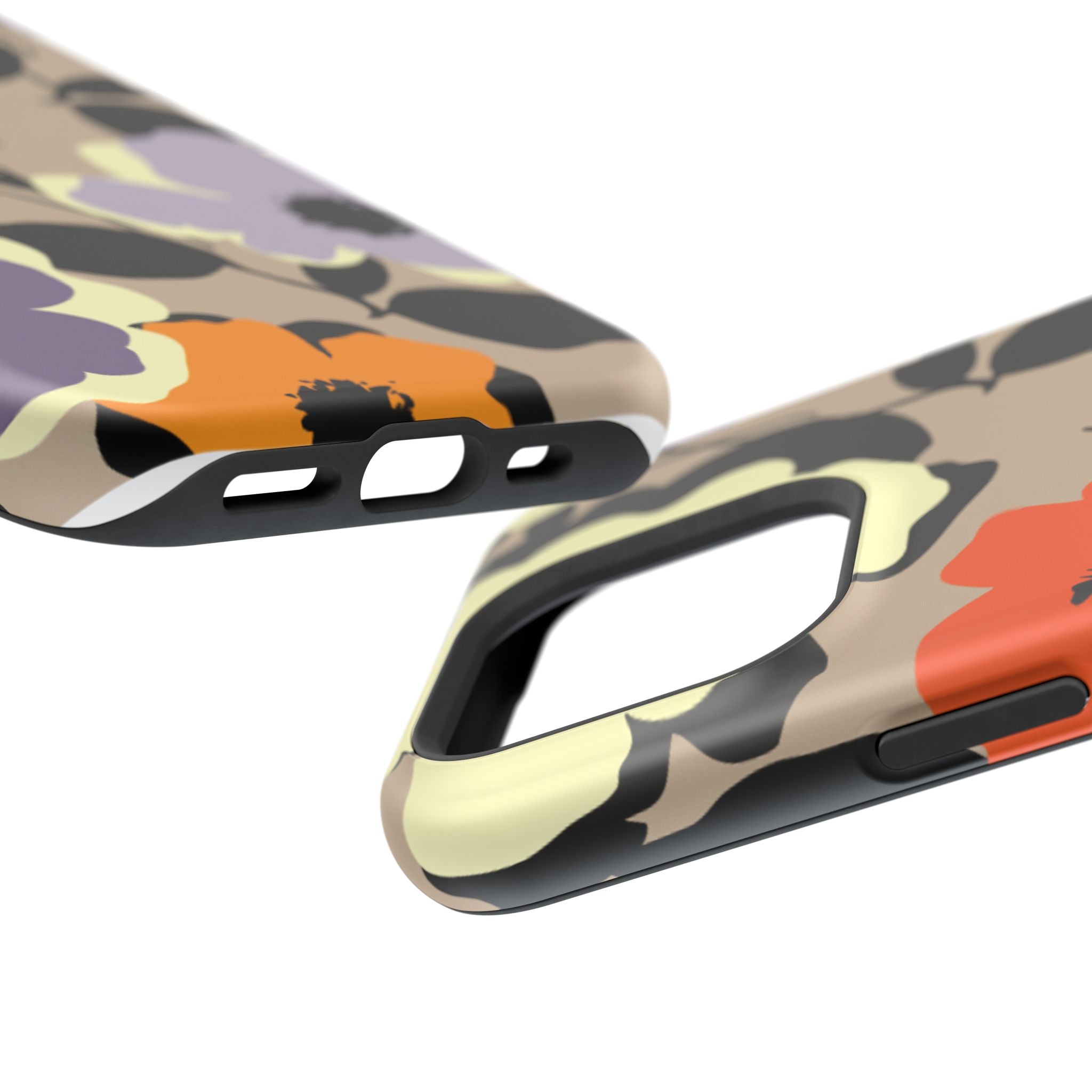Floral Impact-Resistant Phone Case