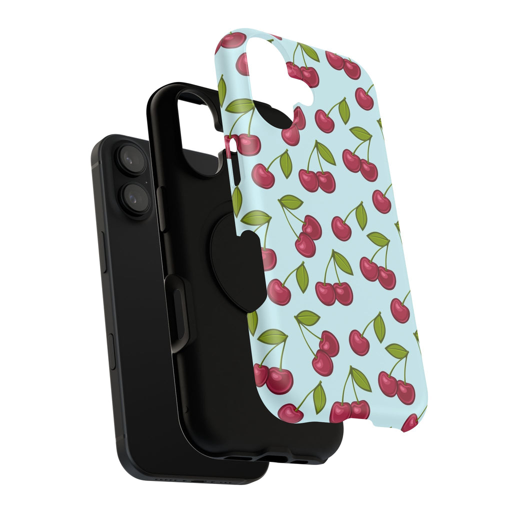 Cherry Pattern Phone Case, Cute Cherry
