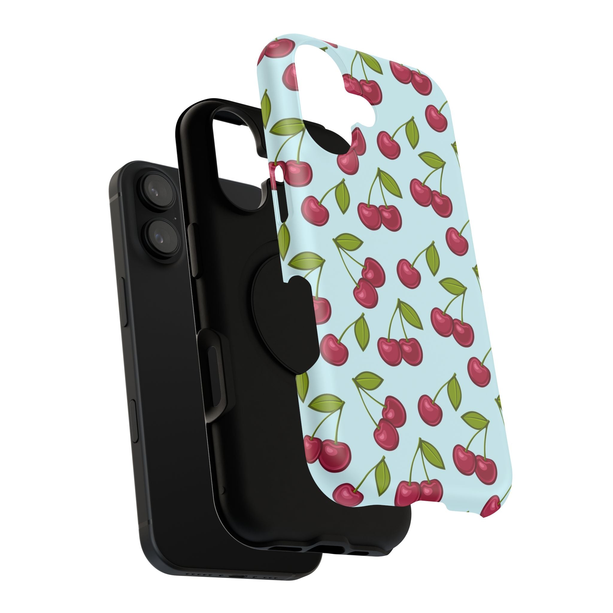Cherry Pattern Phone Case, Cute Cherry