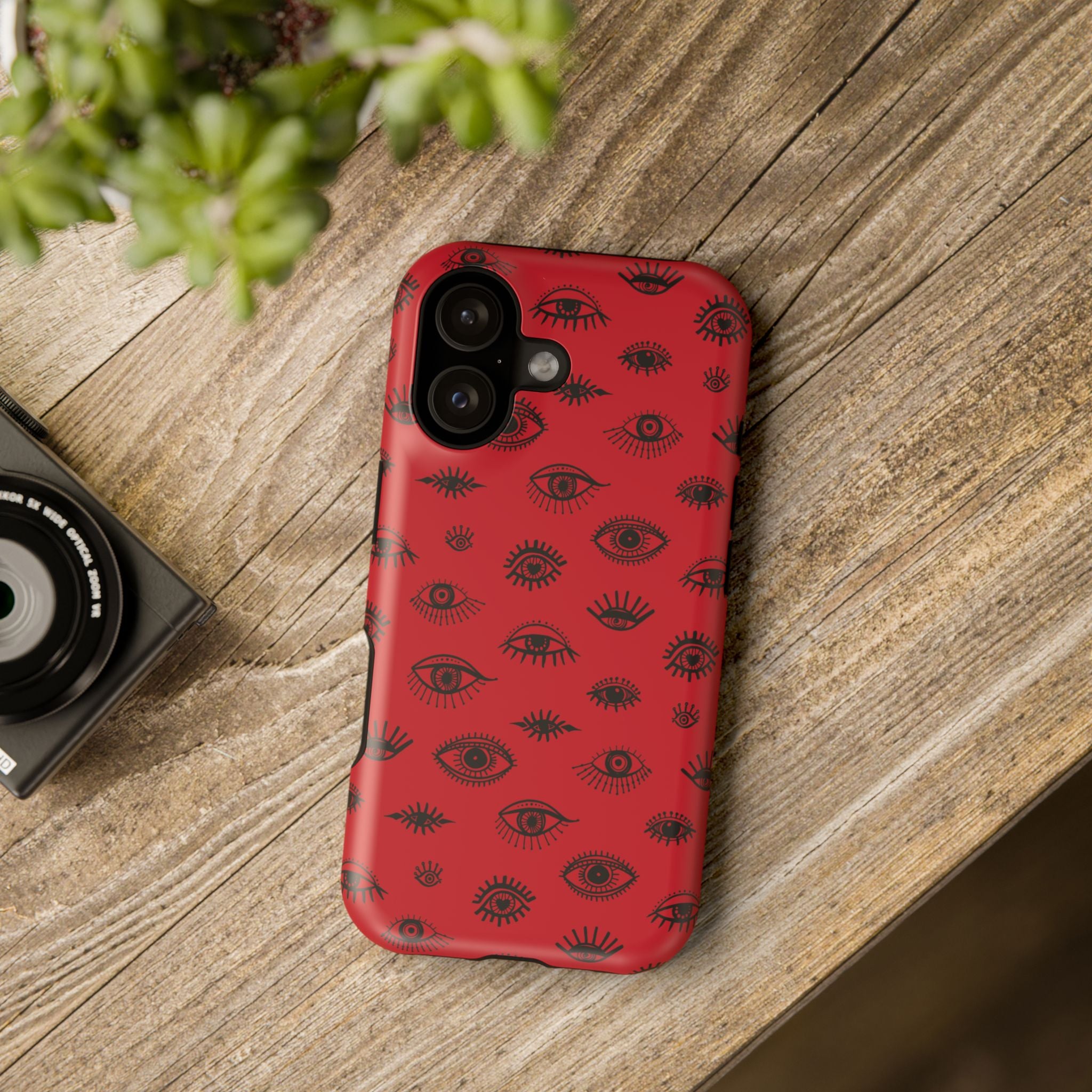 Bold Eye Phone Case, Impact-Resistant