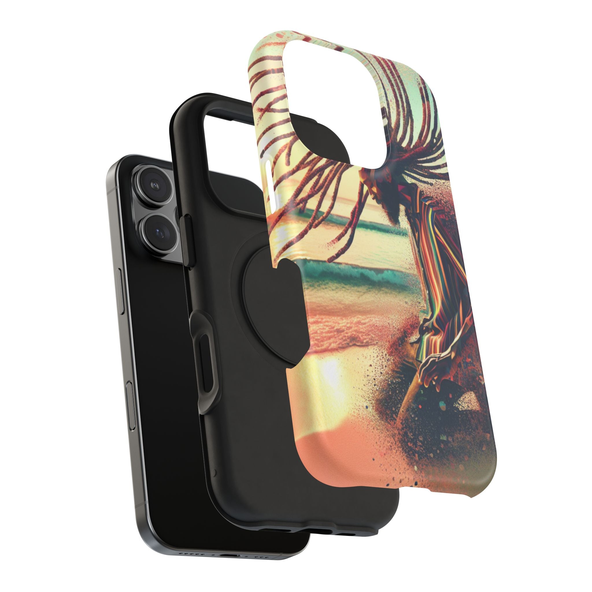 Impact Resistant Phone Case - Preying at Sunset