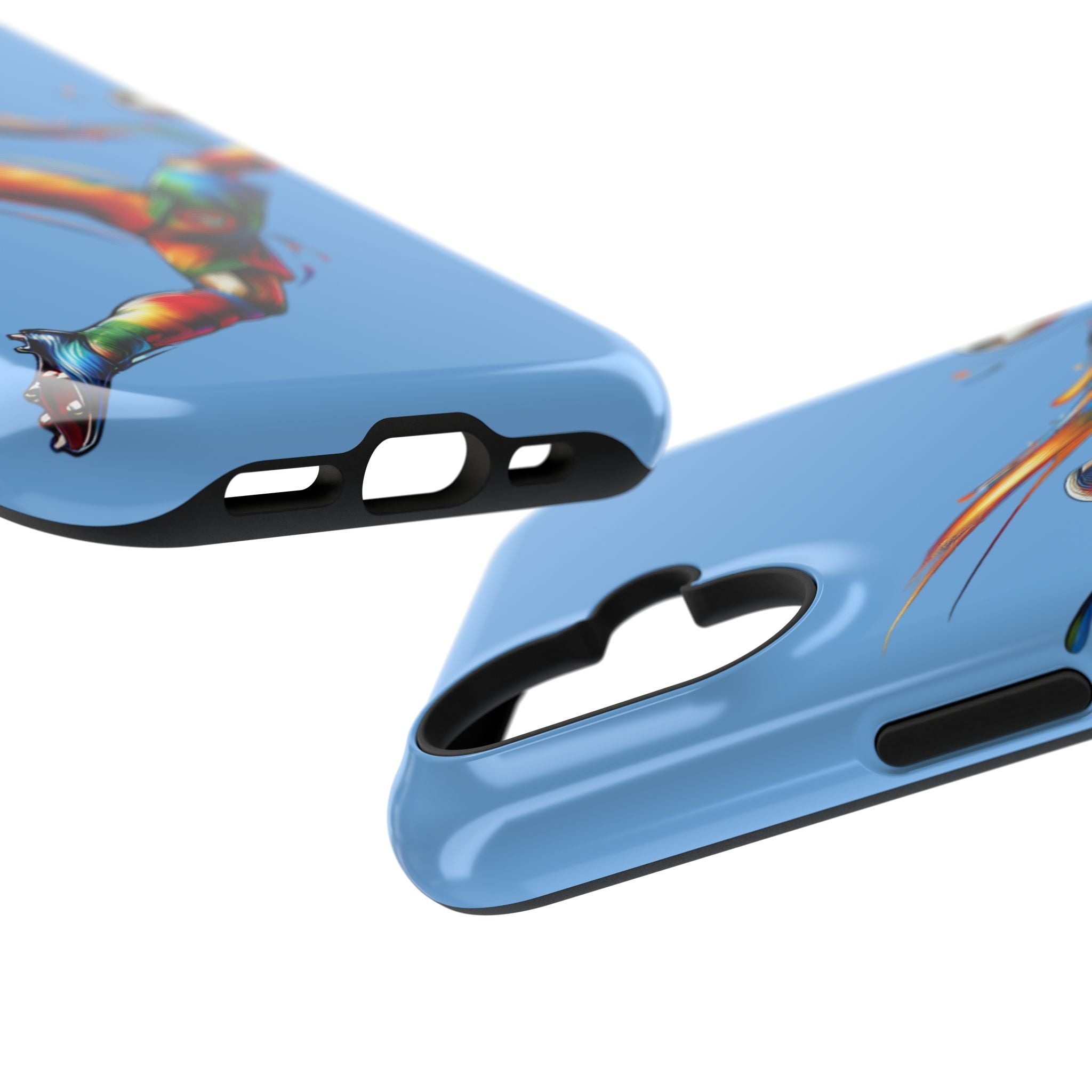 Soccer Art Impact Resistant Phone Case