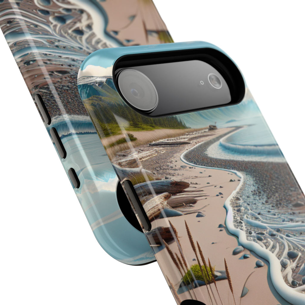 Beach Landscape Impact Resistant Phone Case
