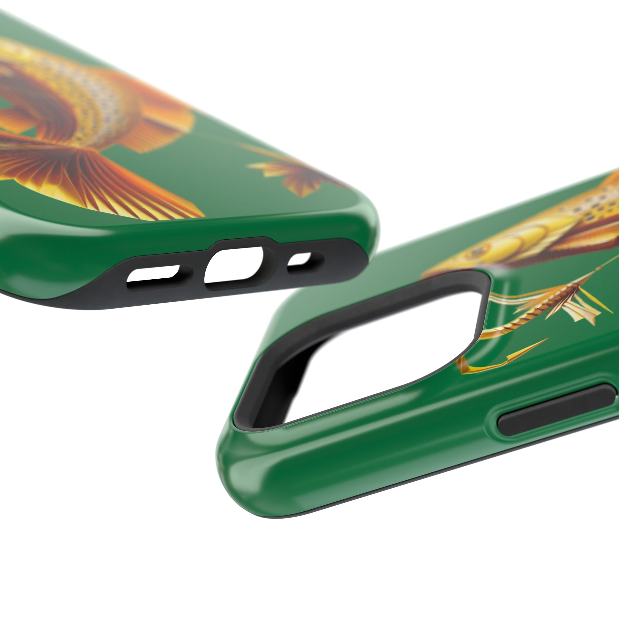 Impact Resistant Phone Case,  Lucky Charm Fish, Outdoor Enthusiast Gift