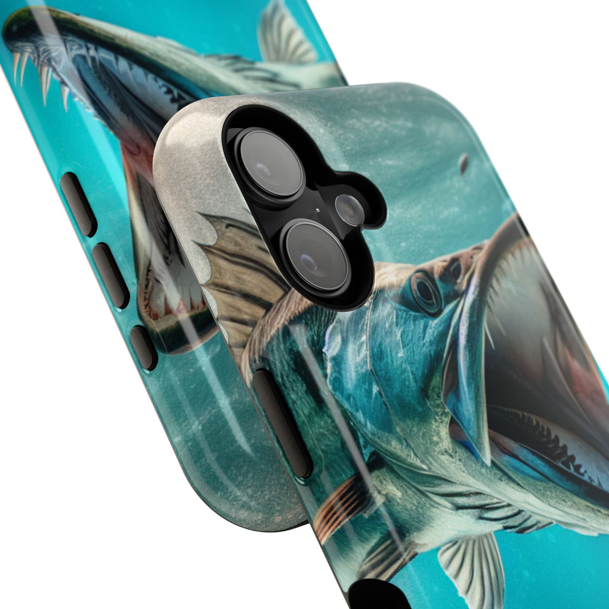 Phone Case — Realistic Barracuda Underwater Impact-Resistant Phone Case