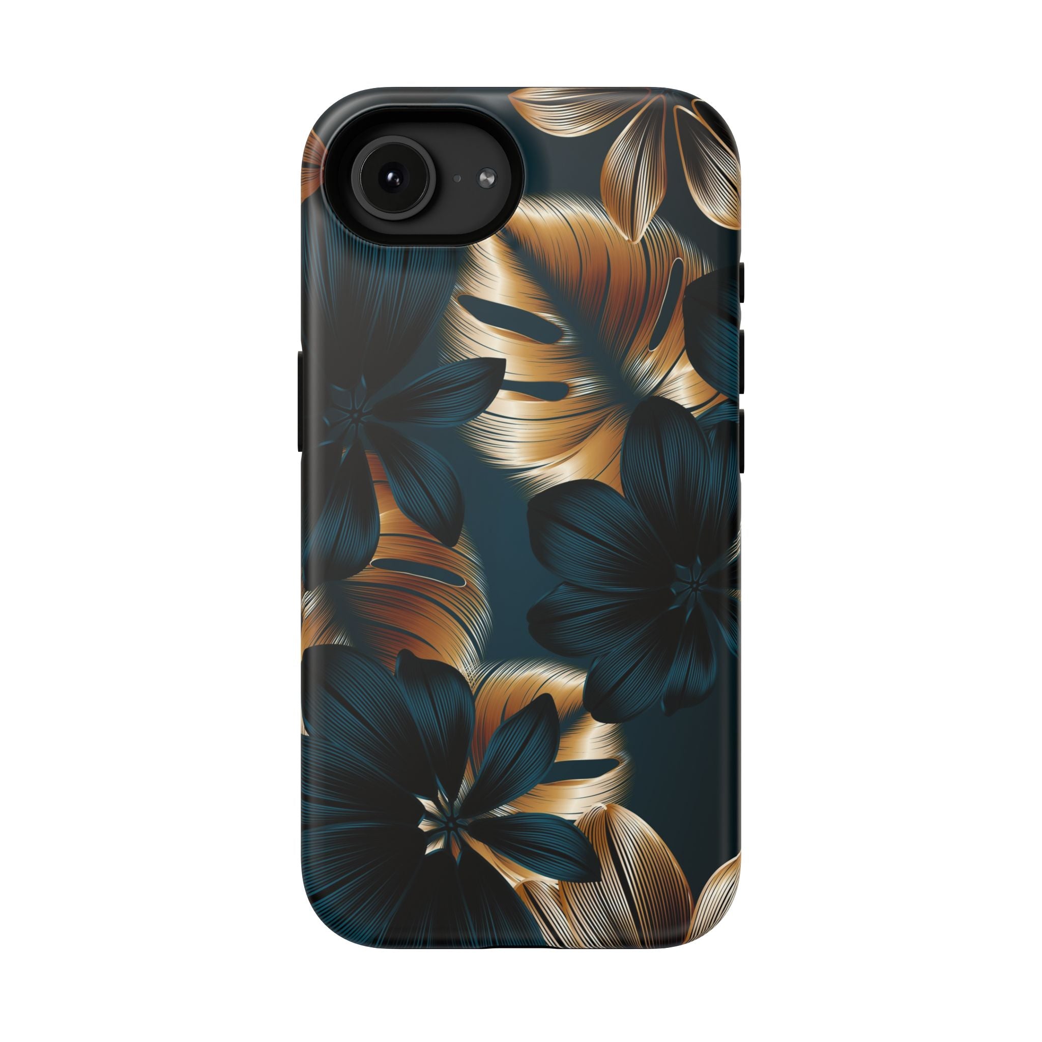 Floral Impact-Resistant Phone Case