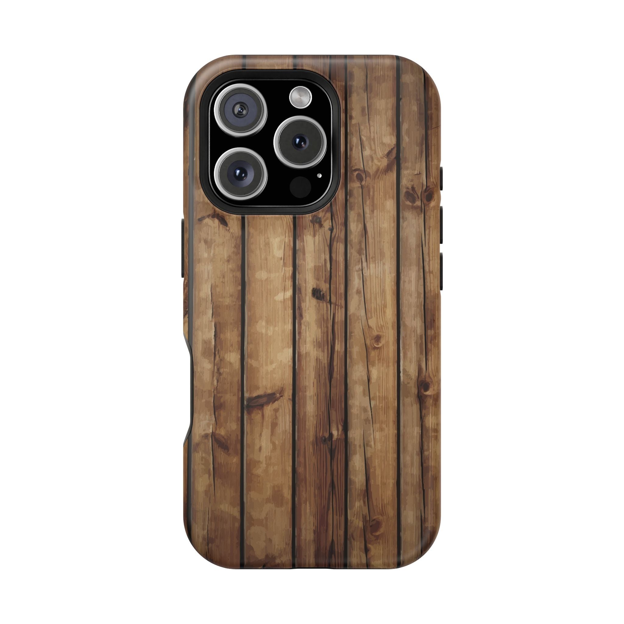 Rustic Wood Phone Case | Impact-Resistant