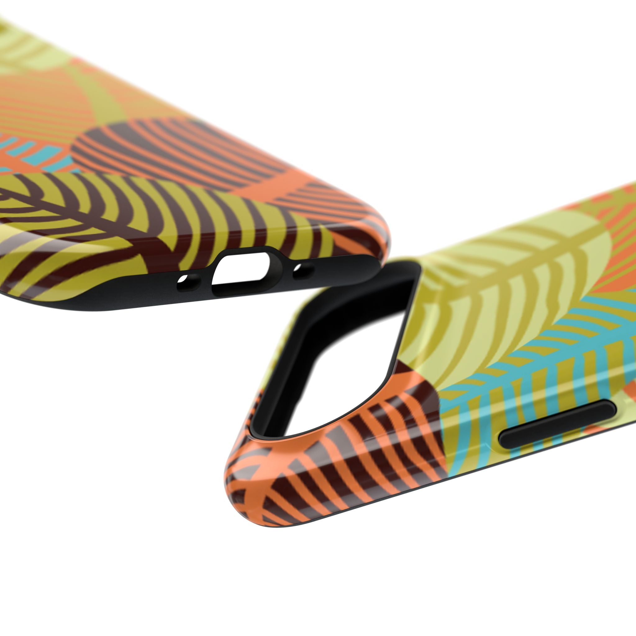Vibrant Leafy Phone Impact-Resistant Case