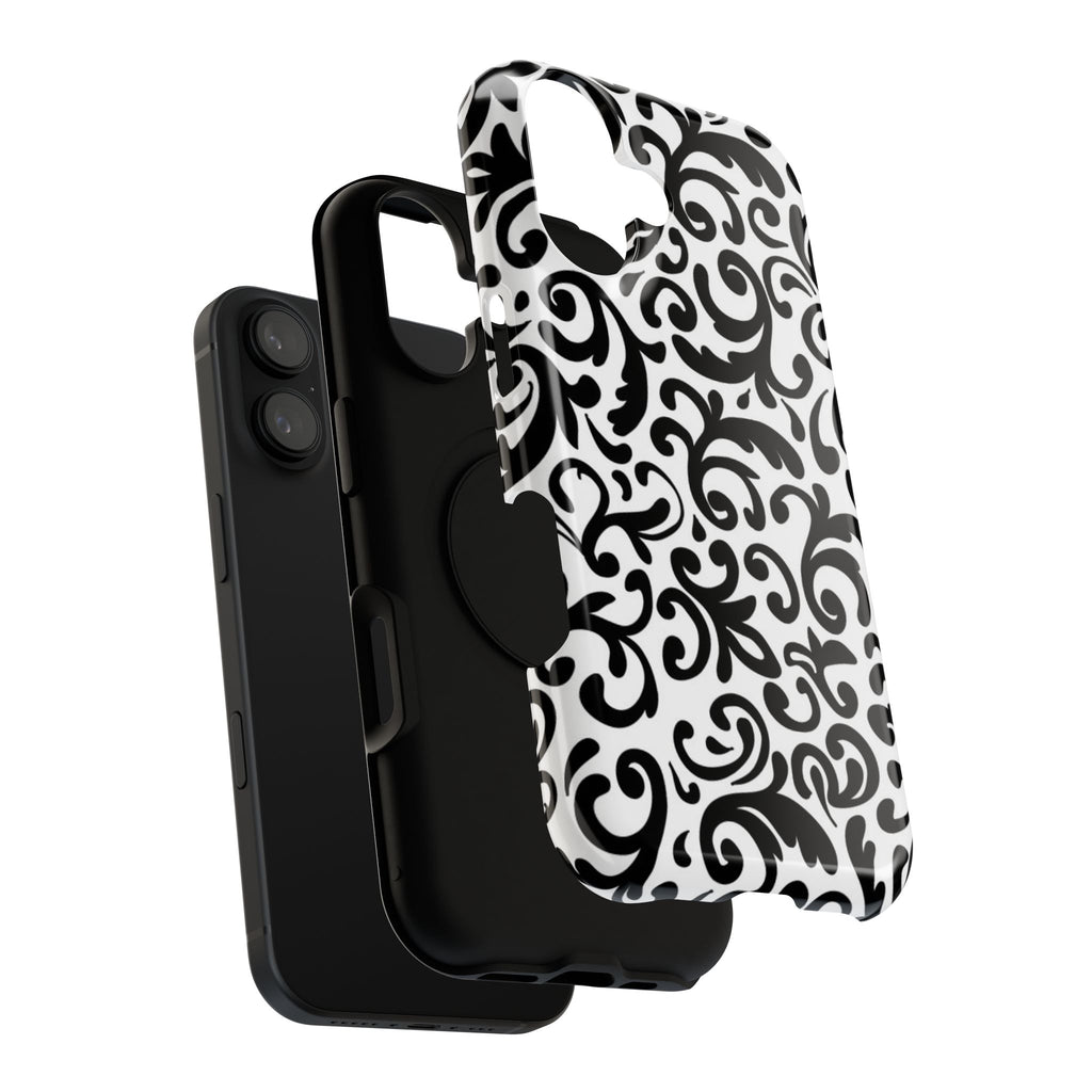 Stylish Black & White Design Phone Case