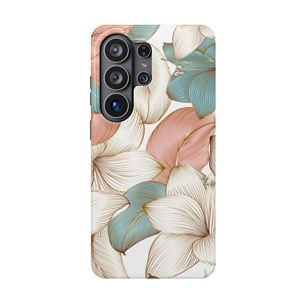 Durable Botanical iPhone or Galaxy Cases