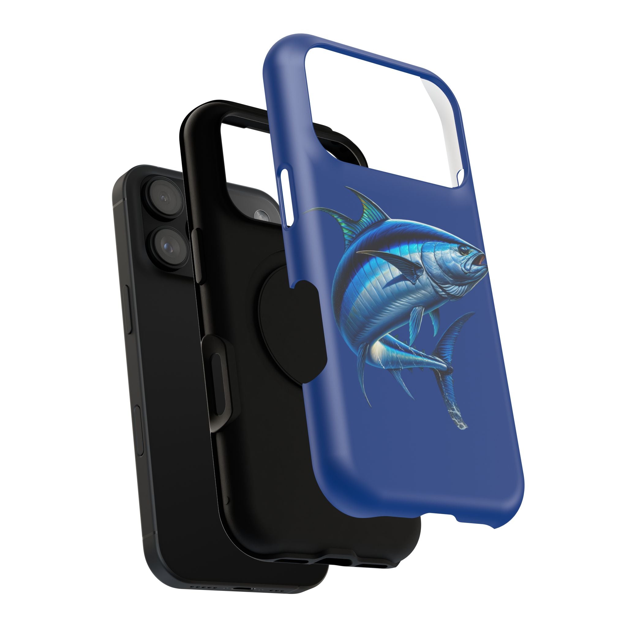 Impact Resistant Phone Case - Blue Fin
