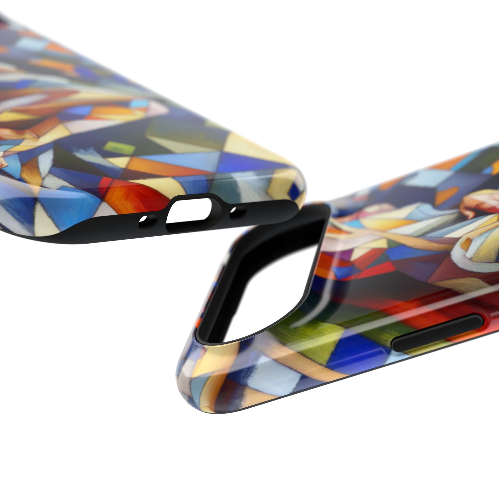 Impact Resistant Phone Case - Beautiful Woman Abstract Design