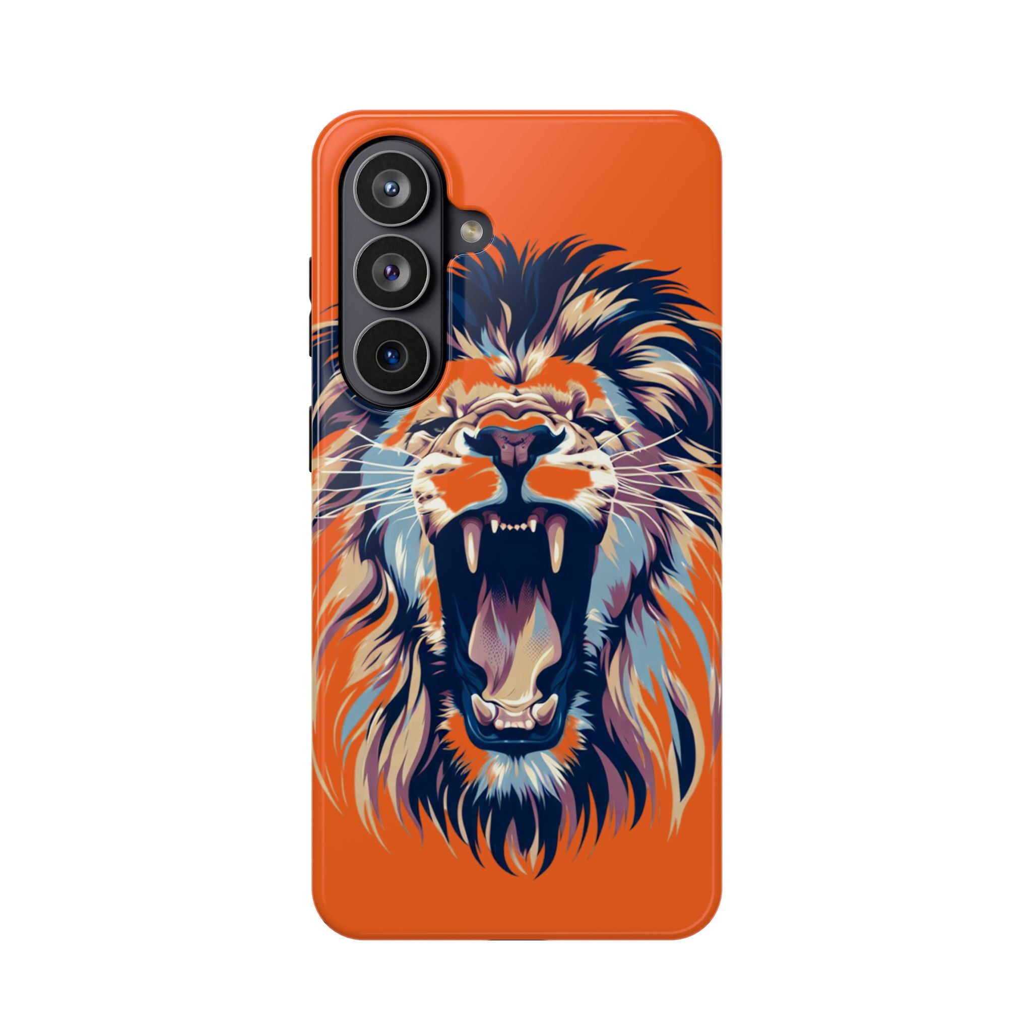 Wild Roar Lion Impact Resistant Phone Case