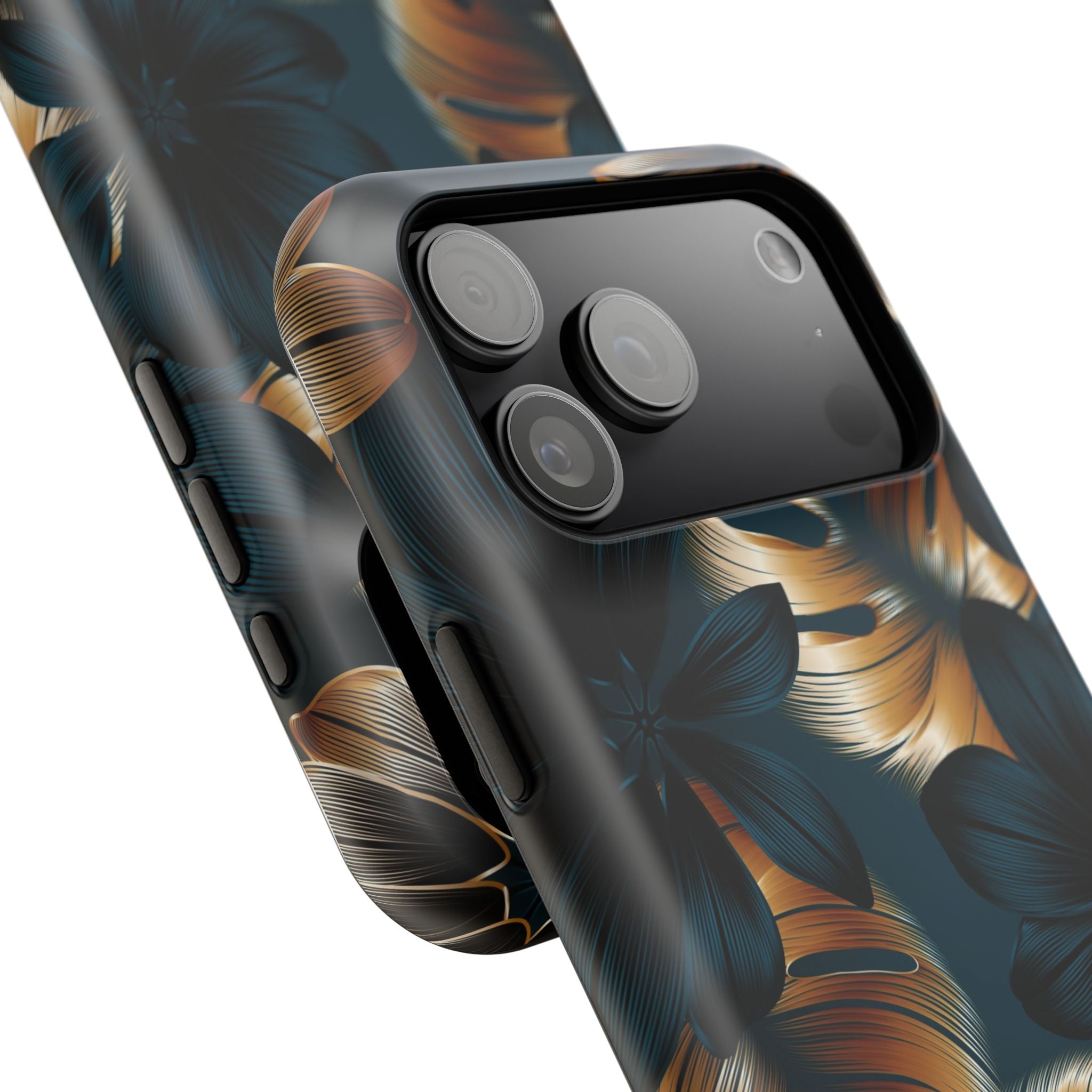 Floral Impact-Resistant Phone Case