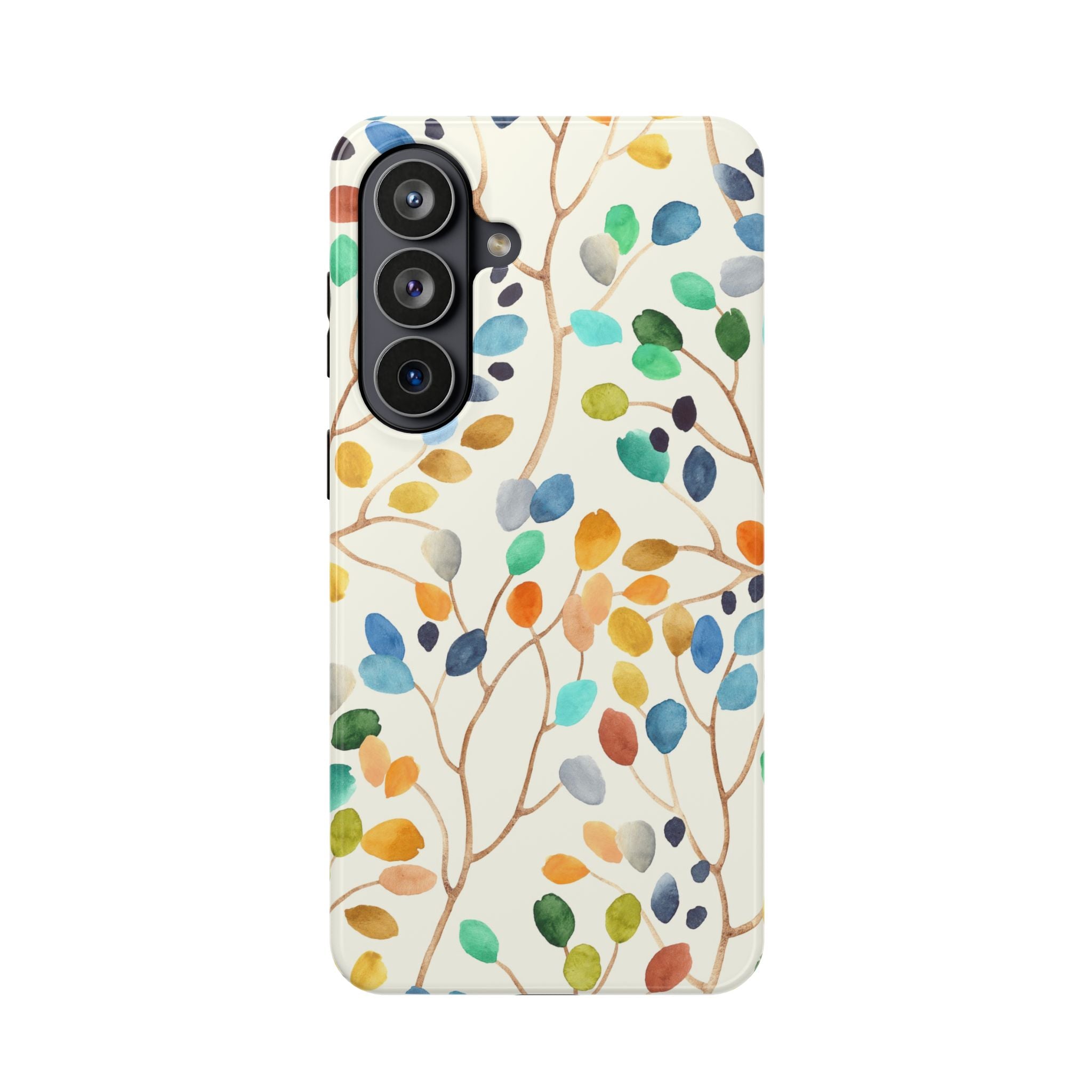 Vibrant Floral Phone Cases Impact-Resistant