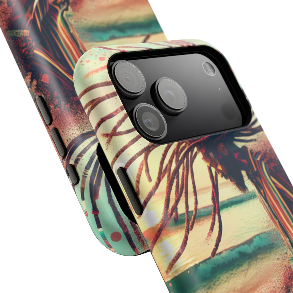 Impact Resistant Phone Case - Preying at Sunset