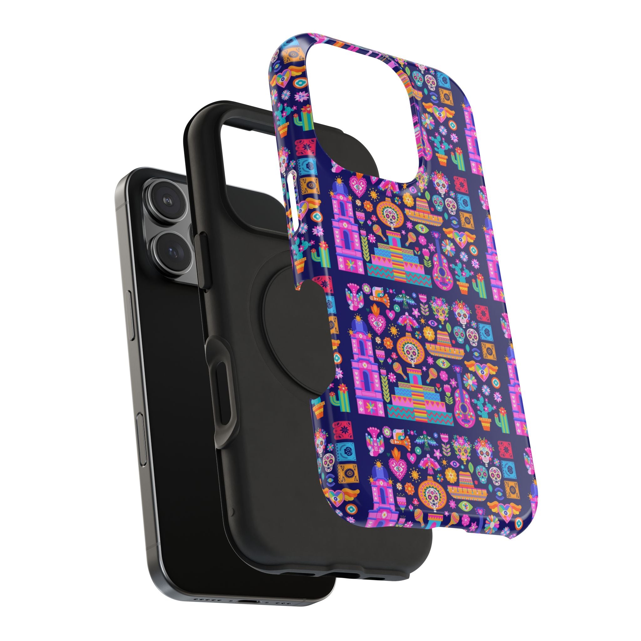 Vibrant Day of the Dead Phone Case