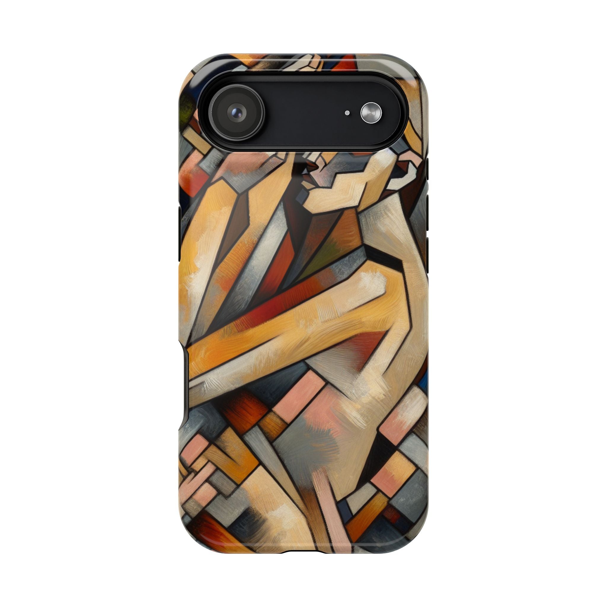 Impact Resistant Phone Case - Sleeping  Woman Abstract
