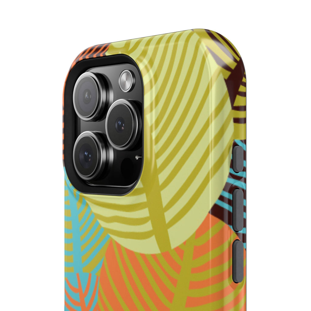 Vibrant Leafy Phone Impact-Resistant Case