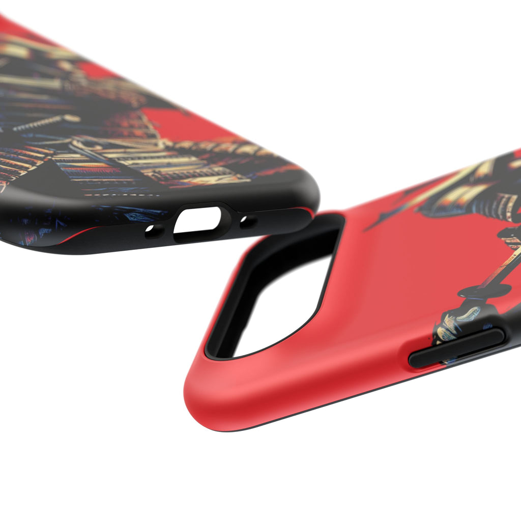 Impact Resistant Phone Case - Samurai Red Warrior