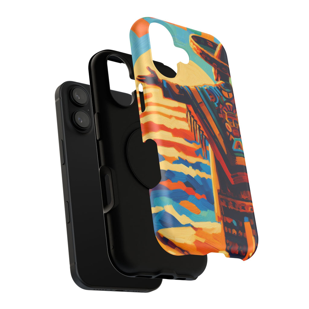 Impact Resistant Phone Case Sombrero Man Art