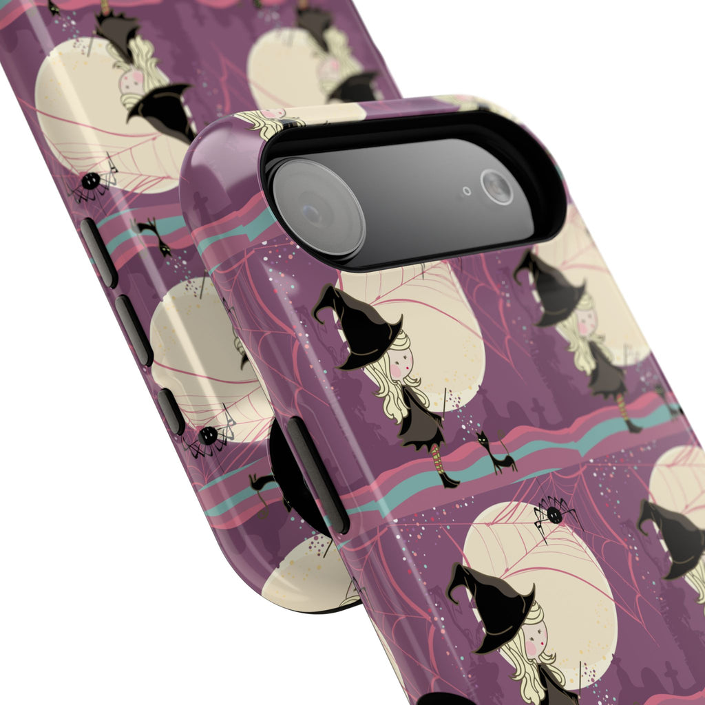 Whimsical Witch Phone Case - Durable