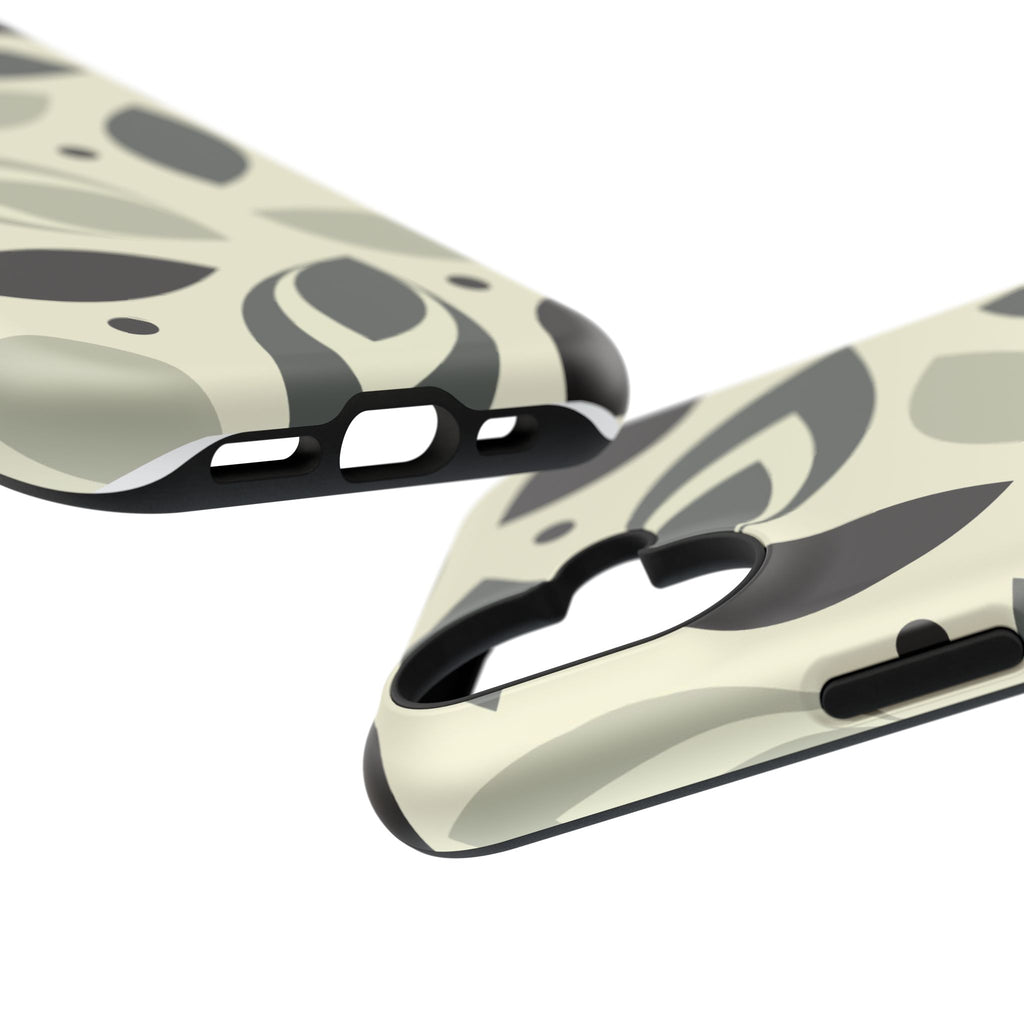 Modern Leaf Impact-Resistant Phone Cases