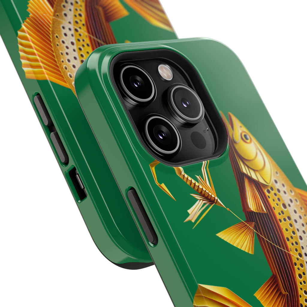 Impact Resistant Phone Case,  Lucky Charm Fish, Outdoor Enthusiast Gift