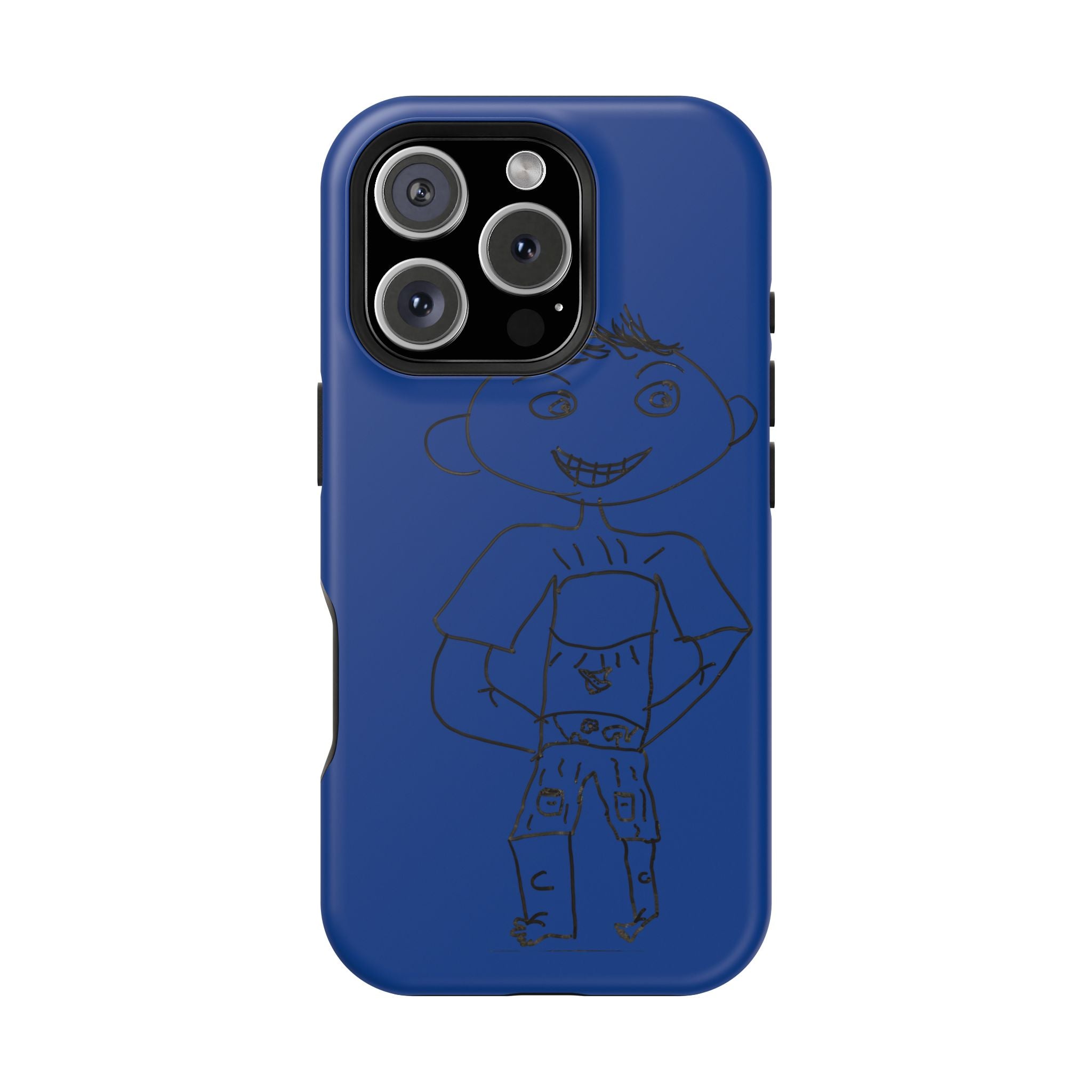 Kid's Drawing Impact Resistant Tough Phone Case