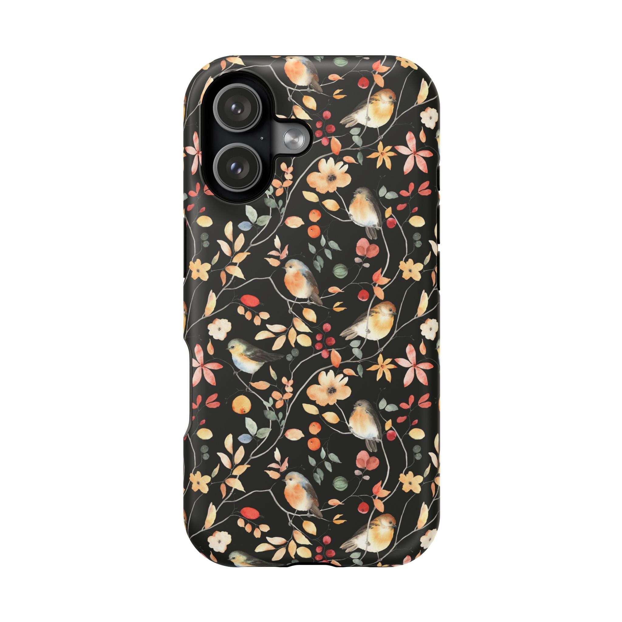Floral Impact-Resistant Phone Case