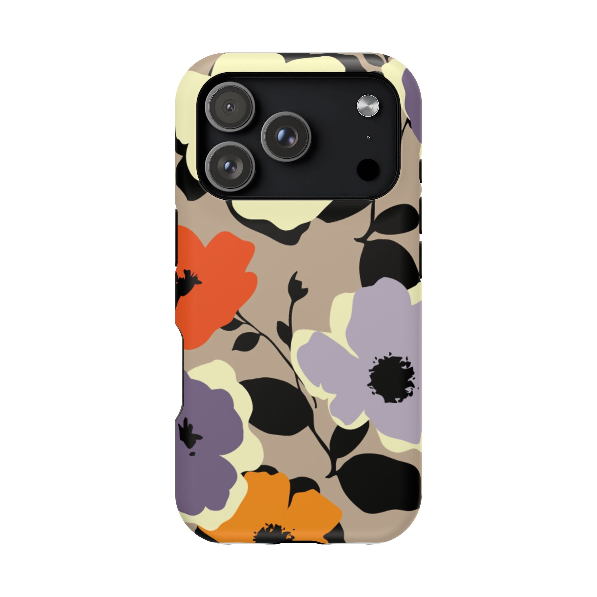 Floral Impact-Resistant Phone Case