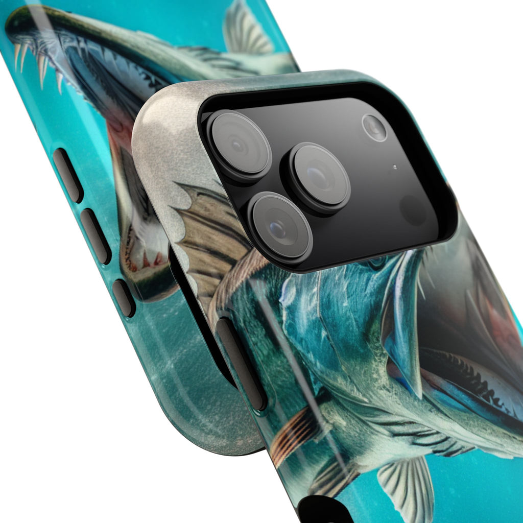 Phone Case — Realistic Barracuda Underwater Impact-Resistant Phone Case