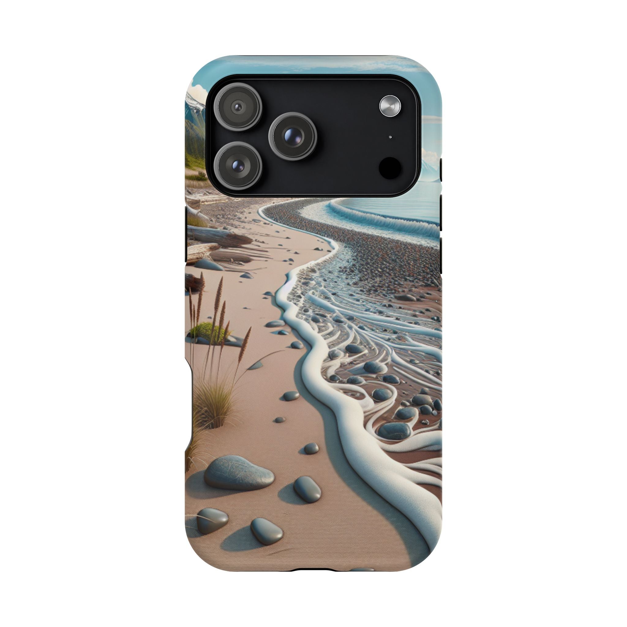 Beach Landscape Impact Resistant Phone Case