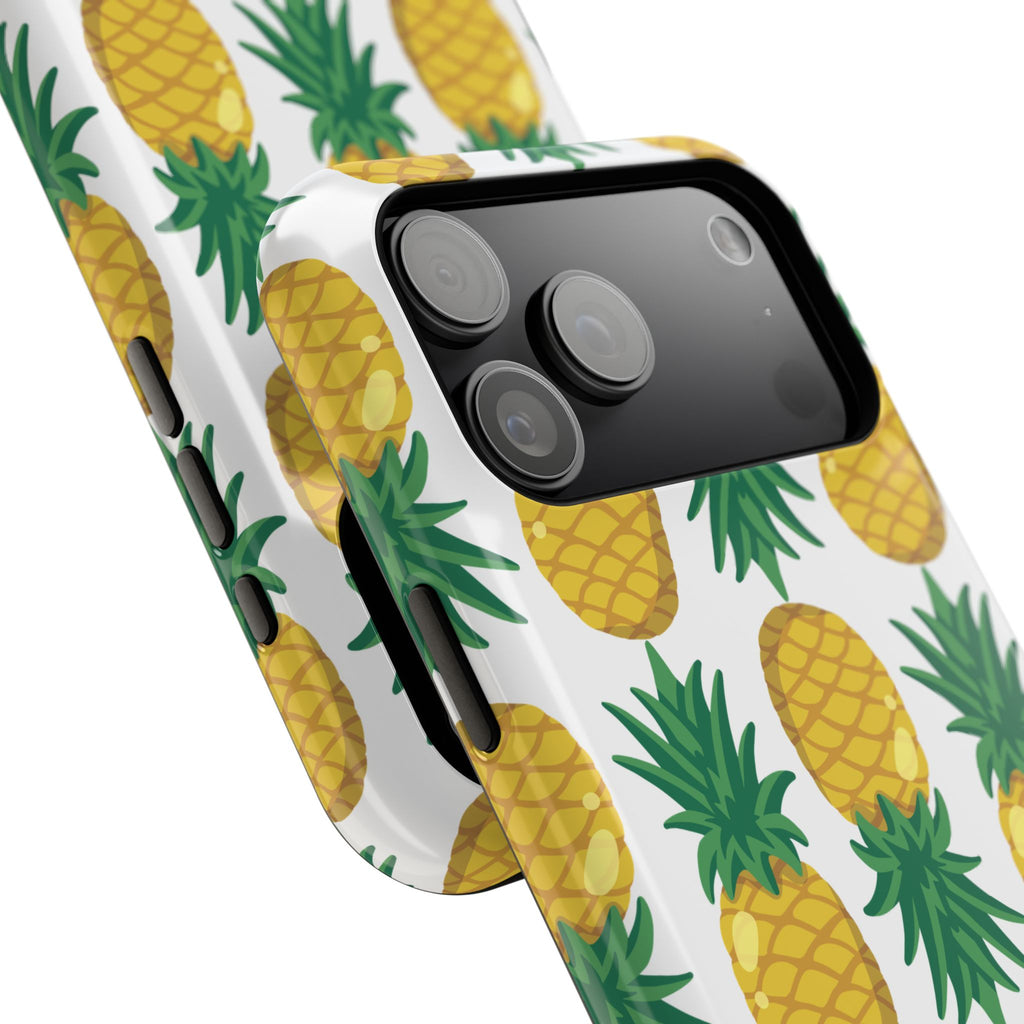 Pineapple Print Phone Case - Impact-Resistant