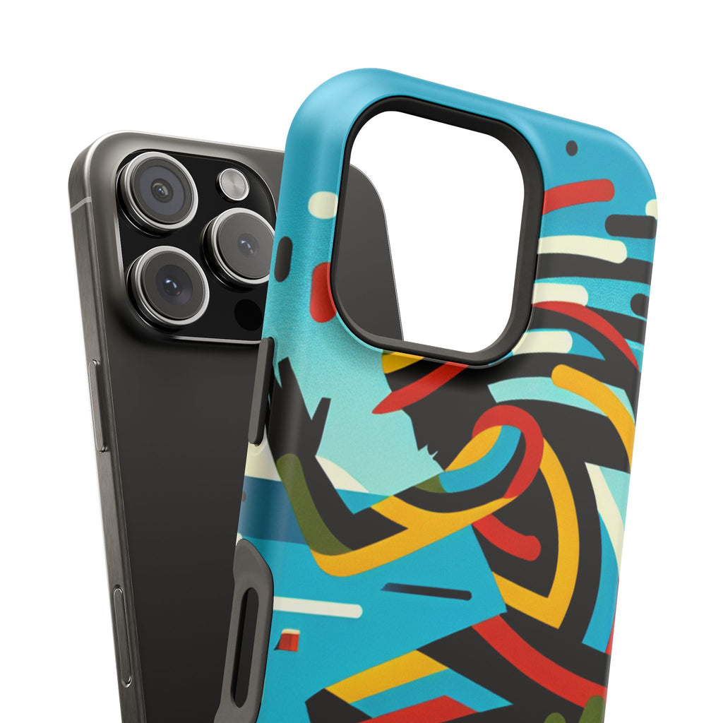 Vibrant Tribal Runner Impact Resistant Phone Case