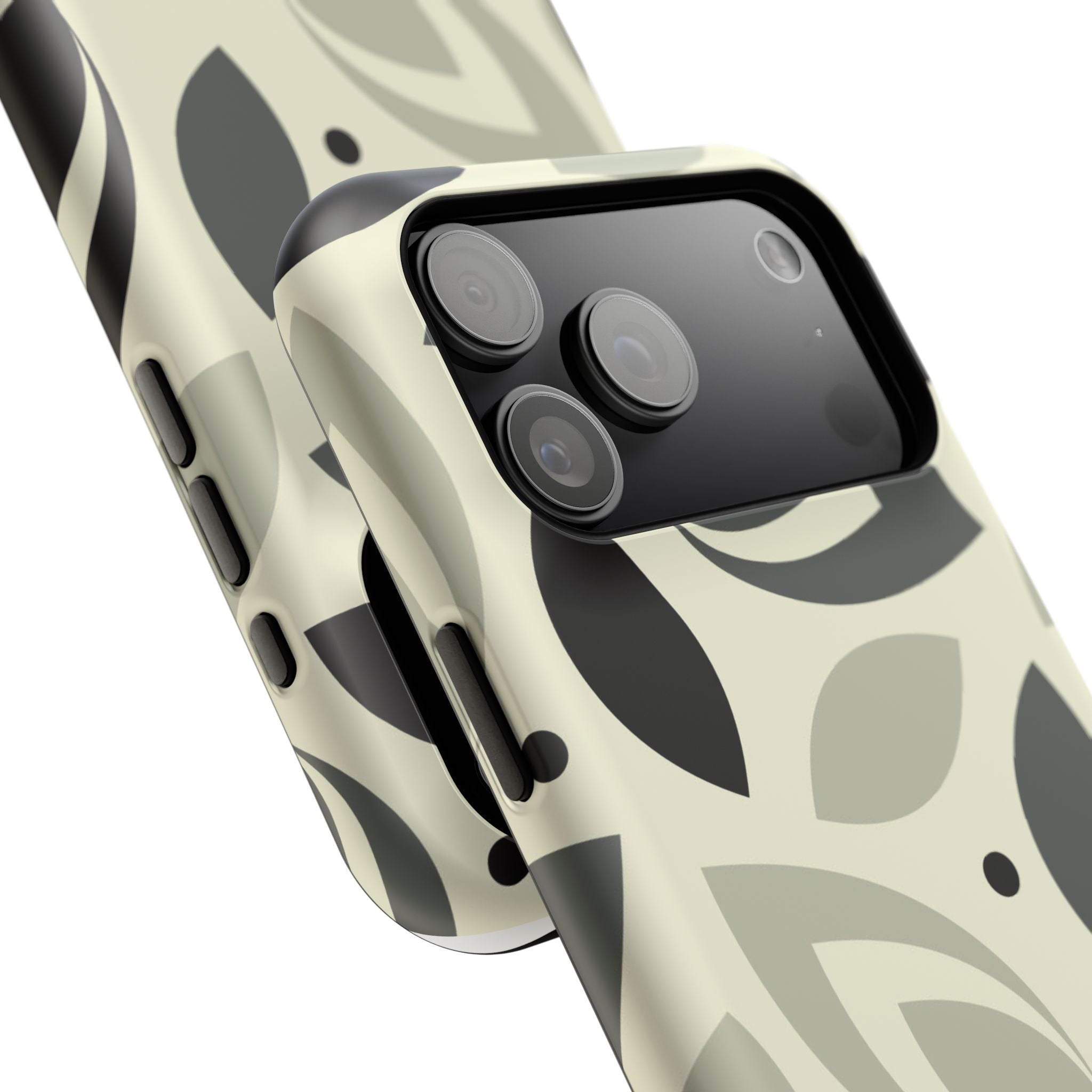 Modern Leaf Impact-Resistant Phone Cases