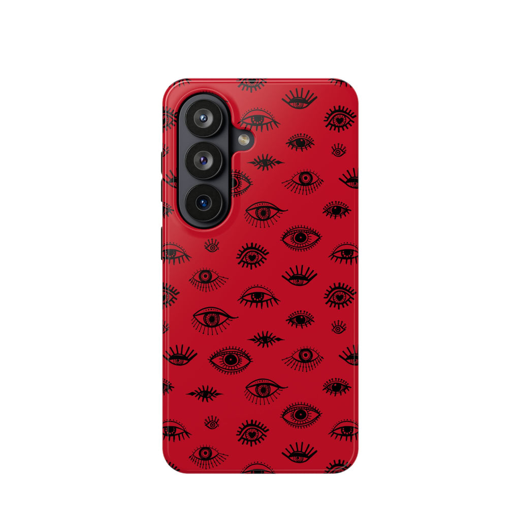 Bold Eye Phone Case, Impact-Resistant